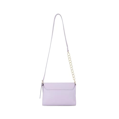 Fastrack Structured Monochrome Sling Bag for Women, Girls and Ladies | with Semi-Chain Strap