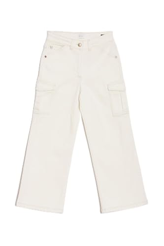 Allen Solly Girls Beige Regular Fit Jeans