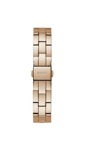 GUESS Stainless Steel Women White Analog Round Dial Watch- Gw0657L3, Pink Band