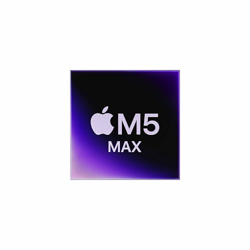 Apple 2026 MacBook Pro Laptop with M5 Max chip with 18‑core CPU and 32‑core GPU: Built for AI, 35.97 cm (14.2″) Liquid Retina XDR Display, 36GB Unified Memory, 2TB SSD Storage; Space Black