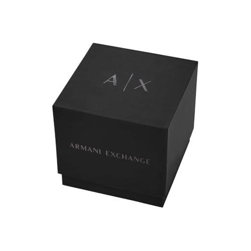 Armani Exchange Black Quartz Stainless Steel Watch AX2465