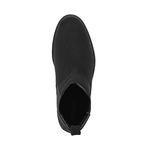 Mochi Women Black-Suede Leather Ankle Boot UK/6 EU/39 (31-88)