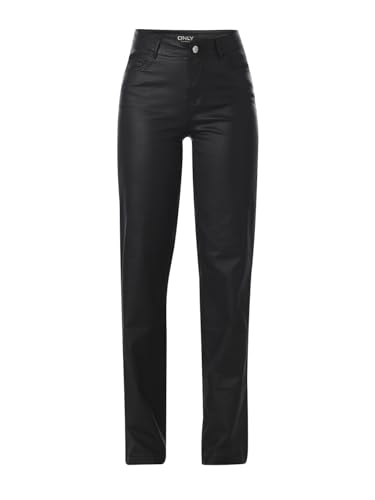 ONLY Women's Straight Pants (15359203- Black