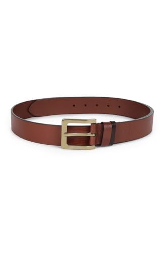 Allen Solly Men Brown Textured Casual Belt