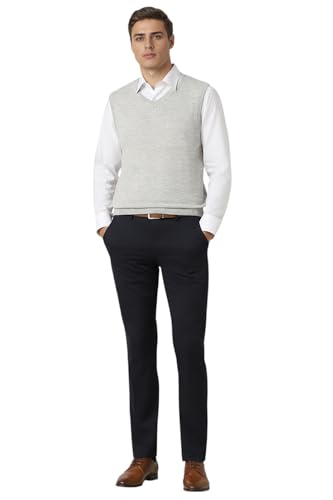 Van Heusen Men's Slim Work Utility Pants (VHTFFSLB083599_Navy