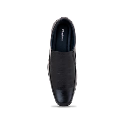 Khadim's Men Black Slip-On Shoe - UK 8