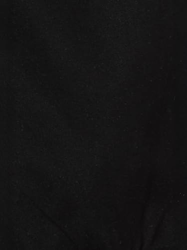 Max Girls Solid Parachute Cargos (Black_10-12 Y)