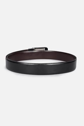 Men Black Solid Formal Belt