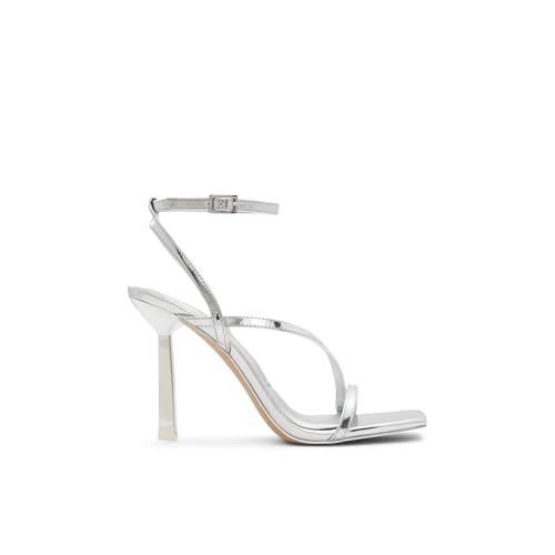 Aldo SCINTILLA-IN040 Ladies SILVER Heel Sandals