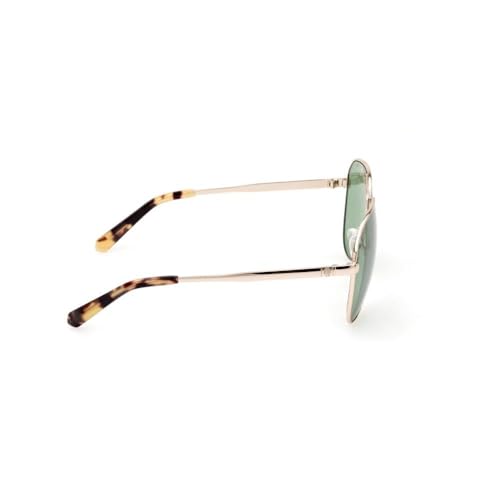 Guess 100% UV protecetd | Large | Full Rim | Pilot | Frame: Gold | Lens: Green