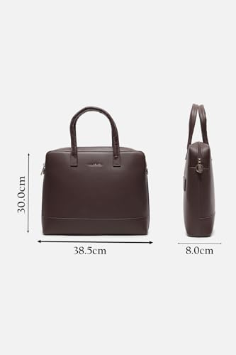 Van Heusen Womens Solid brown HANDBAG
