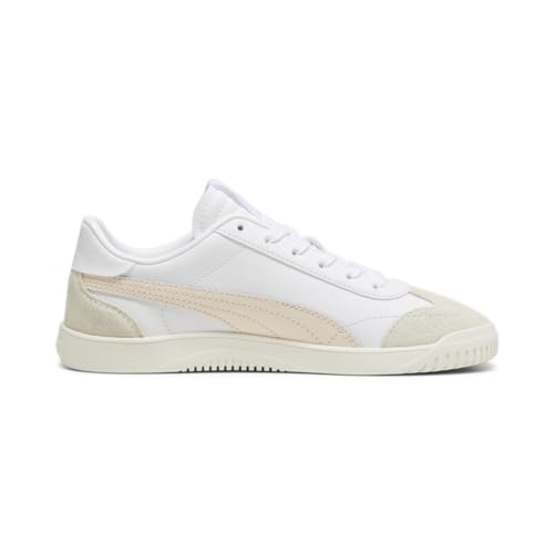 PUMA Women's Club 5v5 Sneakers, Puma White-rosebay-puma Gold, 8