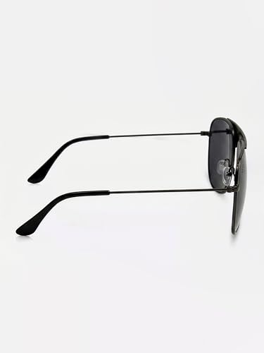 Men Aviator Metal Frame UV-Protected Sunglasses