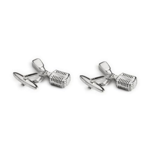 Shazé The Vintage Microphone Cufflinks