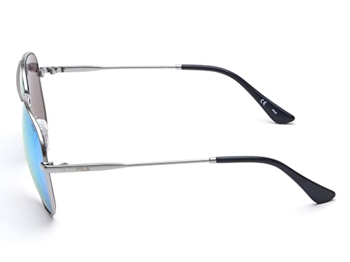 FILA 100% UV protected sunglasses for Men | Size- Large | Shape- Aviator | Model- SF9904K59579BSG