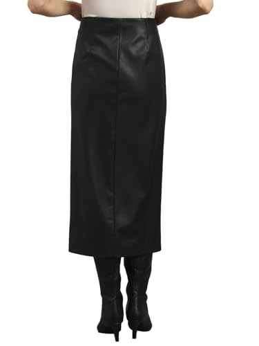VERO MODA Women's Below Knee Skirt Black