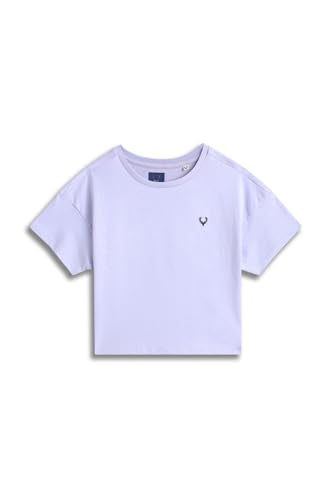 Allen Solly Girls T Shirt Lavender