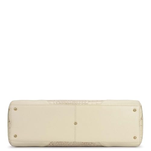 Da Milano Leather Tote Bag for Women - White (02020OL)