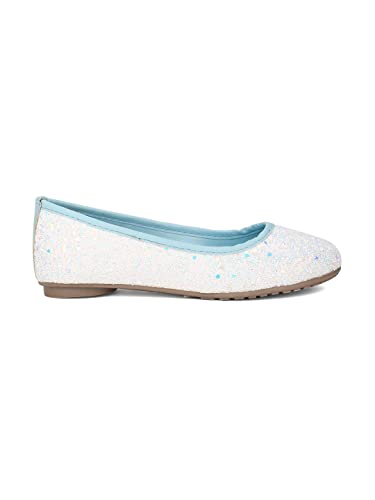 Disney Unisex-Child ICE Princess Crystal Blue Sneaker - 1 UK (3110158)