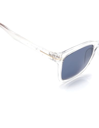 Fastrack Blue Square Plastic 100% UV Protected Sunglasses for Men and Women(P498BU4PV)