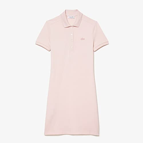 Lacoste Women's Knee Length Casual Dress (EF547302K_Pink_S)