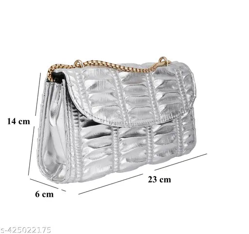 ZEVORA Women Leather Casual Ladies Single Shoulder Bag For Women College Girls