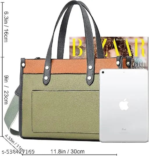 Lychee Bag Women PU Satchel Purse and Handbags Ladies Shoulder Totes Crossbody Bags