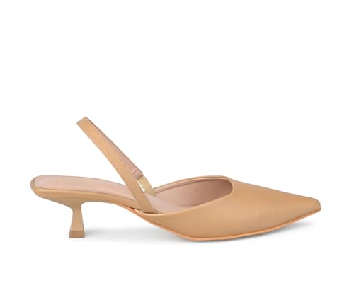 LOUIS STITCH Women’s Brown Stiletto Heel Sandals | Comfortable Close Toe Sandal | LSOF-FI11-PTAS | UK-6