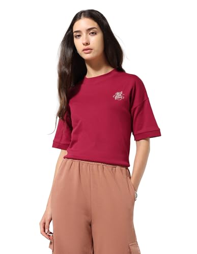 U.S. POLO ASSN. HIGH Neck Boxy Crop TEE