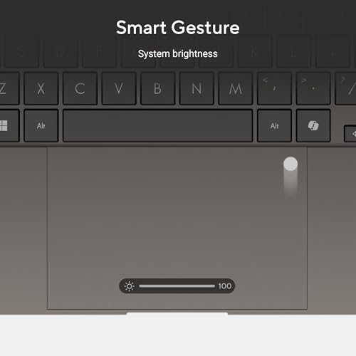 ASUS Zenbook S 14,Intel Core Ultra 7(Series 2),Copilot+ AI PC(Intel Arc iGPU/47TOPS/32GB/1TB/3K OLED Touchscreen/14"/Windows 11/M365 Basic(1Year)*/Office Home 2024/Zumaia Gray/1.20kg)UX5406SA-PZ7761WS