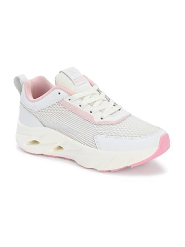 OFF LIMITS Women CLOUDPRO Running Shoes,Off White/Pink,5 UK