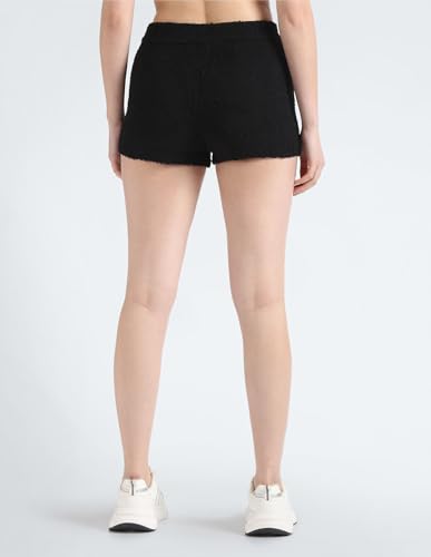 Tommy Hilfiger Women's Board Shorts (S24JWND012_Black_S)