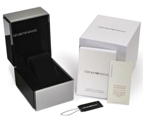 Emporio Armani Gianni T-bar Analog White Dial Women's Watch - AR1908