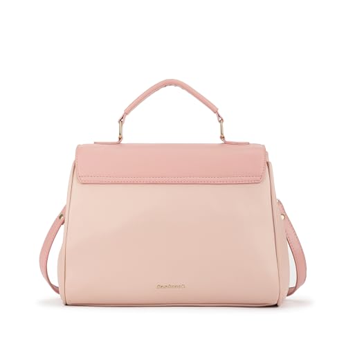 Fastrack Daily Drip Satchel Bag for Women | Medium Size with Magnetic Flap, Top Zip Closure, Inner Access Pocket & Detachable Sling Strap | Stylish 4.9L Satchel for Everyday Use