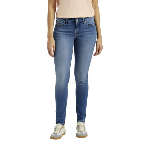 Levi's Women's Mid Rise 711 Skinny Fit Blue Jeans