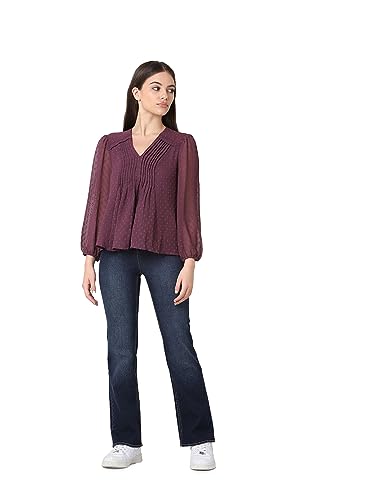 ONLY Relaxed fit Top (15299703_BlackBerry Wine_XXL)