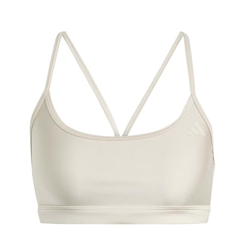 adidas Womens Bra | AERO LS Bra | Beige | Size-XS |