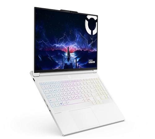 Lenovo Legion 7 2025 Intel Core Ultra 9 275HX | NVIDIA RTX 5060 8GB (32GB RAM/1TB SSD/WQXGA OLED/240Hz/16 (40.6cm)/Windows 11/Office 2024+AI Now/White/2 Kg), 83KY001FIN AI Powered Gaming Laptop