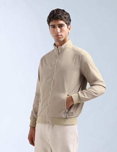 Solid Regular Fit Jacket