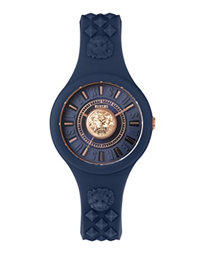 Versus Versace Fire Island Collection Luxury Womens Watch Timepiece, Blue-VSPOQ1M21, OS, Fire Island