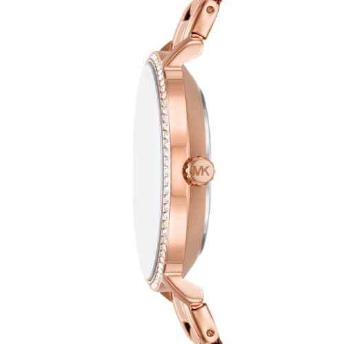 Michael Kors Pyper Rose Gold Quartz Stainless Steel Watch MK7645SET