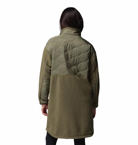 Columbia Women Green Cloud Point Fleece Jacket, XL