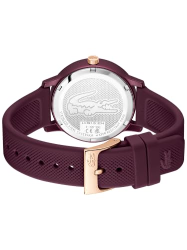 Lacoste Lacoste.12.12 Go Qtz Basic Red Round Dial Women's Watch- 2001516