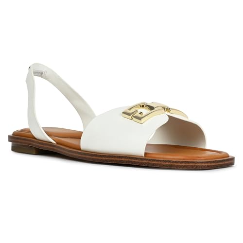 Aldo Agreinwan Women's White Flat Sandals