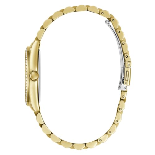 GUESS Round 34mm White Dial Analog Women Watch - GW1099L2