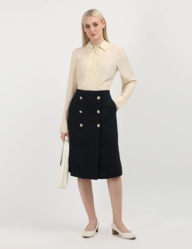 Tommy Hilfiger Womens Blue Color Skirt 36