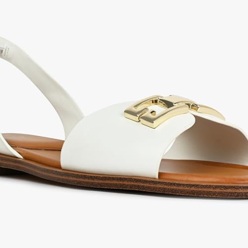 Aldo Agreinwan Women's White Flat Sandals