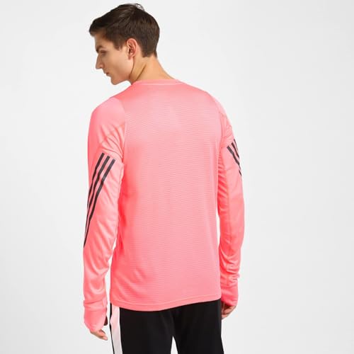 Adidas Men Run ICON LS Polyester Running T-Shirts ACIRED (L) | 4065432267861