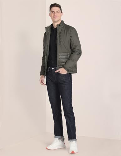 U.S. Polo Assn. Solid Zip Up Quilted Jacket