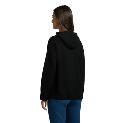 Pepe Jeans Women's Acrylic Modern Sweater (PL702298_Black